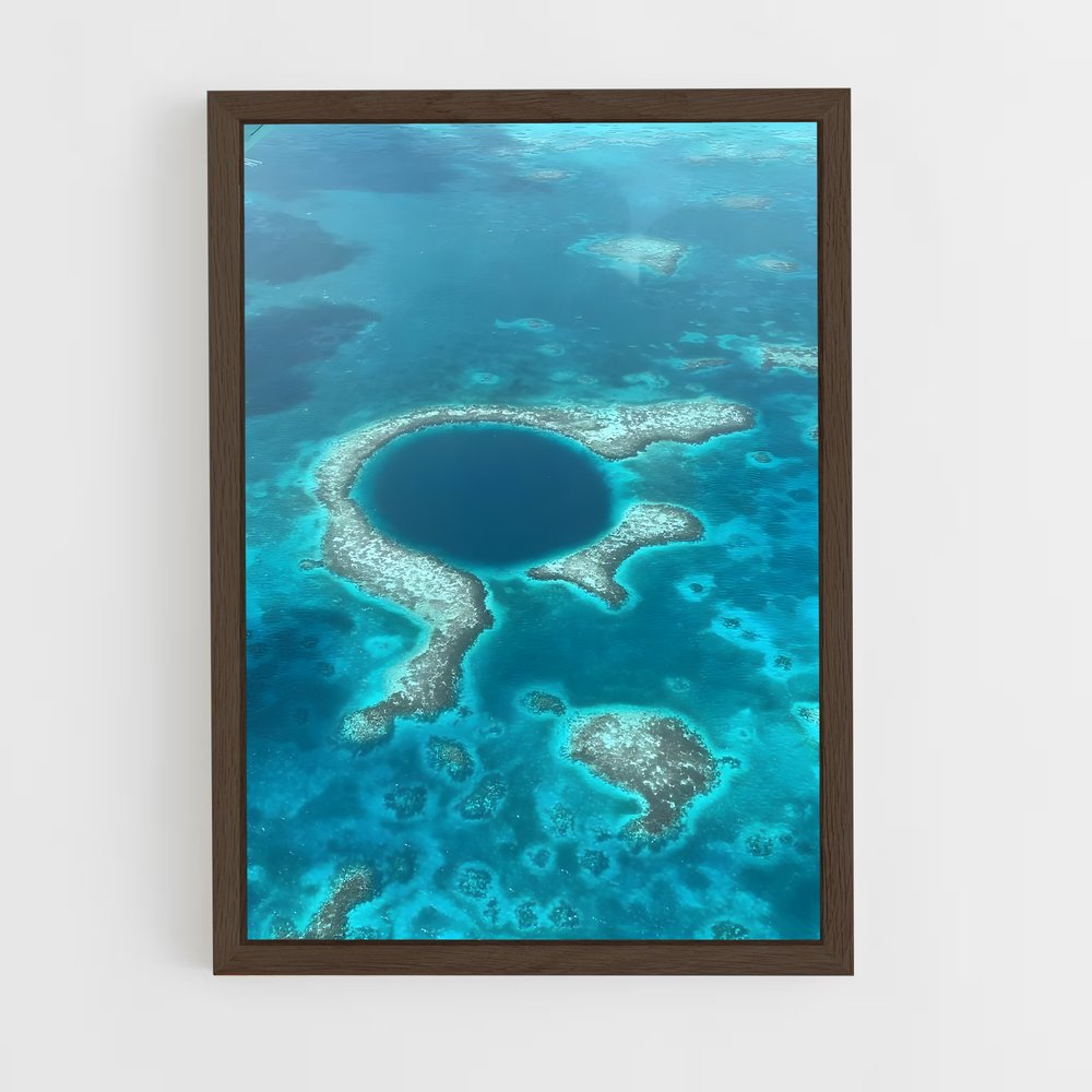 Poster Azure Abyss – affiche Plongée en apnée (vue 5)